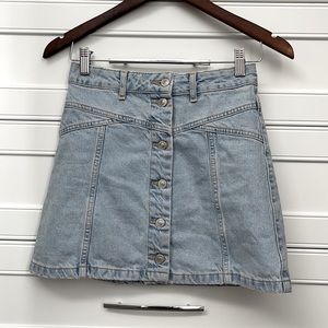TOPSHOP JEAN skirt Size 0